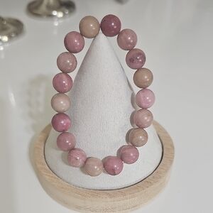 Rhodonite Beaded Bracelet